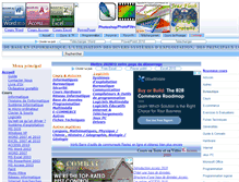 Tablet Screenshot of cours.tanawiati.net